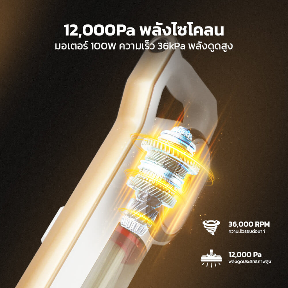 เครื่องดูดฝุ่นแบบด้ามไร้สาย GMAX VC-101B_4